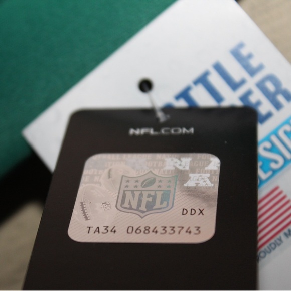 NFL NY JETS Football Bottle Hugger 2-Sided Design NWT Glass Bottle Koozie Gift - Picture 5 of 6